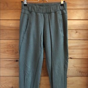 Lululemon joggers, olive, size 2